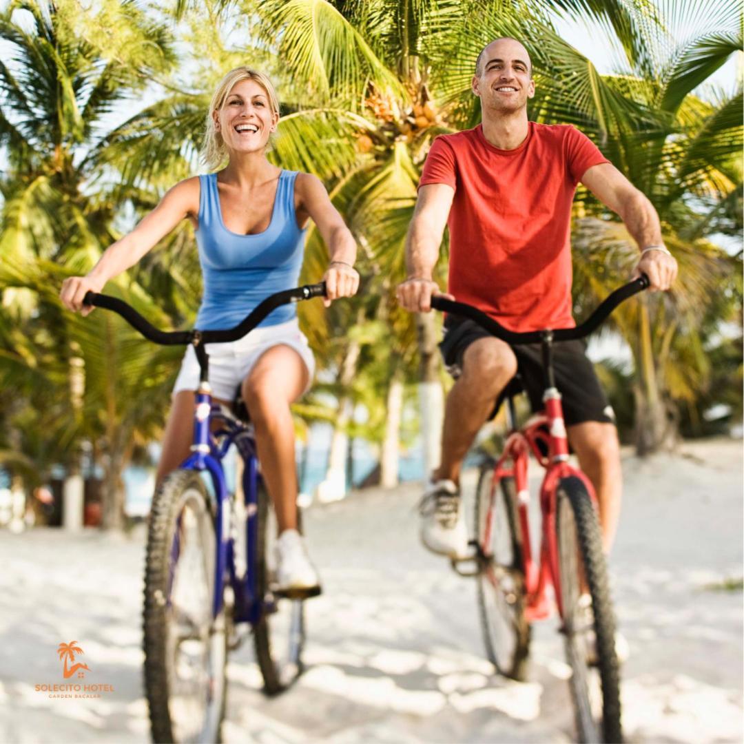 Hotel Apartaments Solecito Bacalar - Free Bikes & Paddle Bagian luar foto