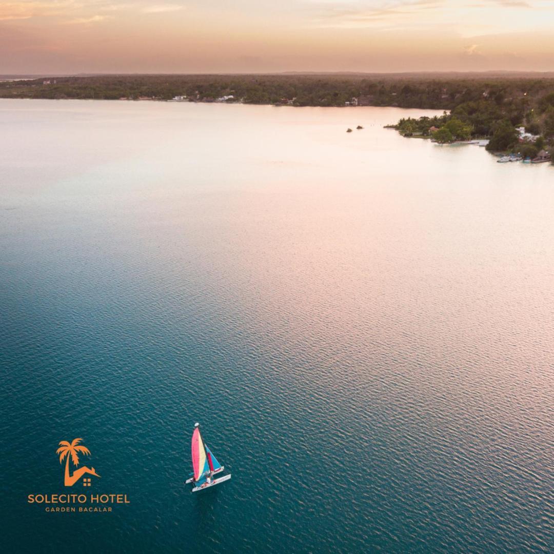 Hotel Apartaments Solecito Bacalar - Free Bikes & Paddle Bagian luar foto